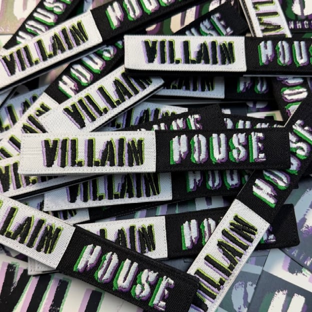 Villain House Logo Nametape